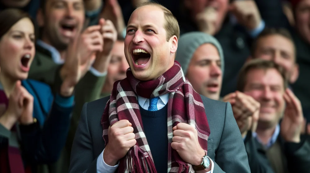 Which football team does Prince William support?